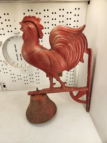 Rooster farmhouse yard - rooster, door