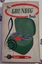 1962 THE GRUNDIG TAPE RECORDER