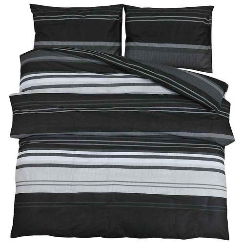 Duvet cover set bedding black - cover,