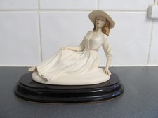 Leonardo White Sitting Figurine by Annie Rowe Collection LOFT FIND