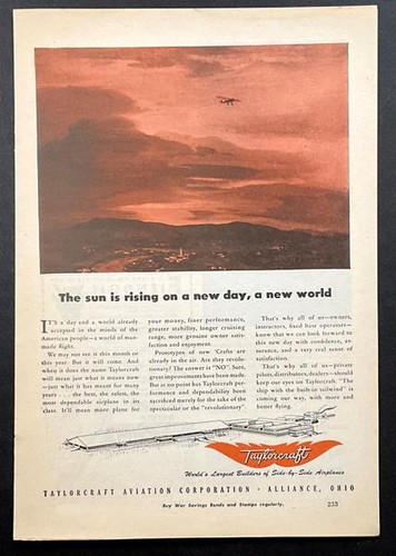 1945 taylorcraft aircraft - 1945,