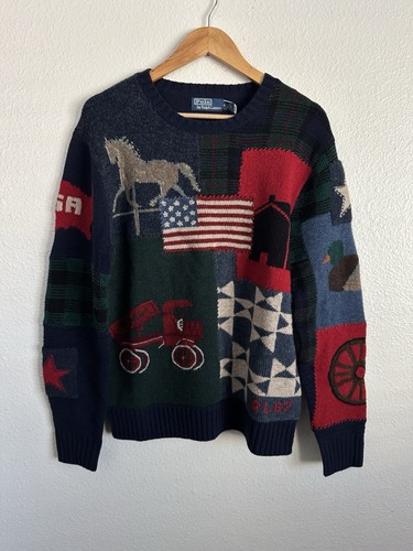 Polo ralph lauren patchwork - polo,