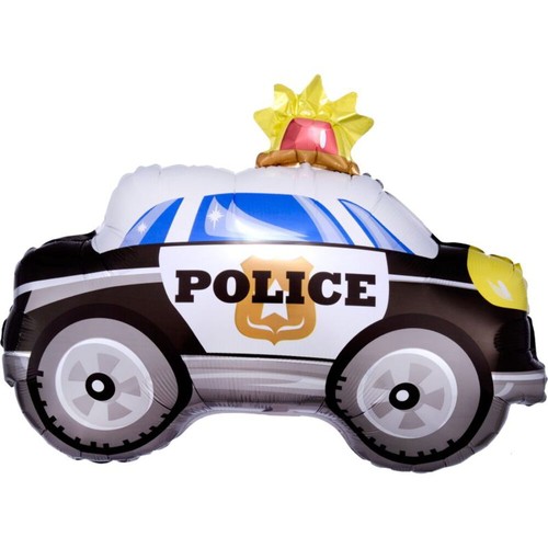 Police car siren shaped foil - siren,