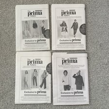 Four uncut Prima sewing