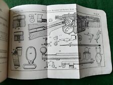 1924 British Army Small Arms Training Guide Book.