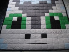 How to Train Your Dragon Toothless Inspired Large Cuddle Quilt or Bed Topper 