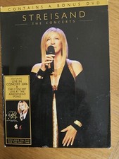 BARBRA STREISAND THE CONCERTS DVD 3 DISC SET MUSIC