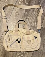 Kipling Beige Shoulder Bag, Size 35x20x16cm, Designer, Genuine, Free P&P