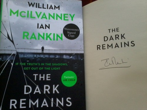 Ian rankin signed the dark - *signed*,