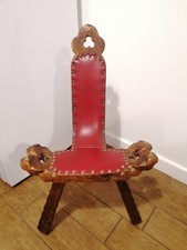 Rustic Handmade Carved Wooden