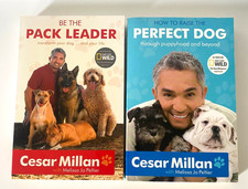 Cesar Millan Be The Pack Leader & How to Raise the Perfect Dog Paperback Bundle