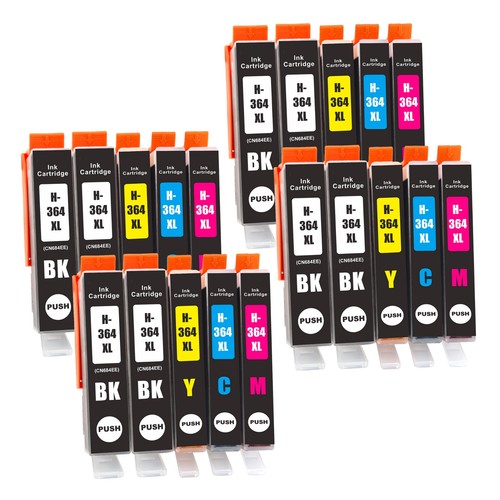 Lot ink cartridges for - ink, hp