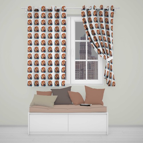 Blackout eyelet curtains - blackout,