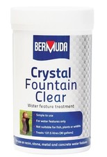 Bermuda Crystal Fountain Clear Water Feature Algae Cleaner 385g Cleans Dirt