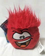 Club Penguin Red Puffle Series 5 With Tags And Coin Retired Disney Jakks
