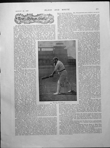 Old grace cricketer cutting - wg,
