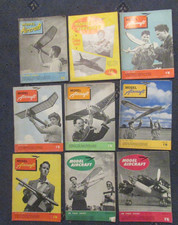 9 x Vintage Model Aircraft