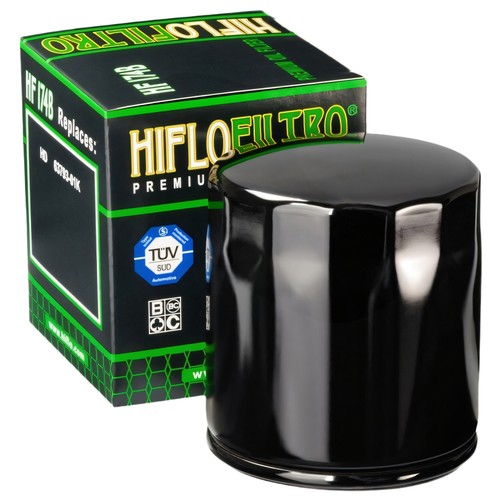 Oil filter hiflo gloss black - oil,