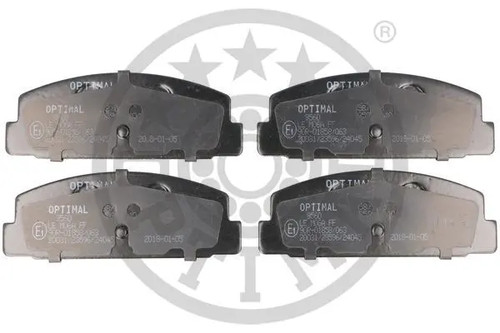 Brake pads rear - brake, bp-09560