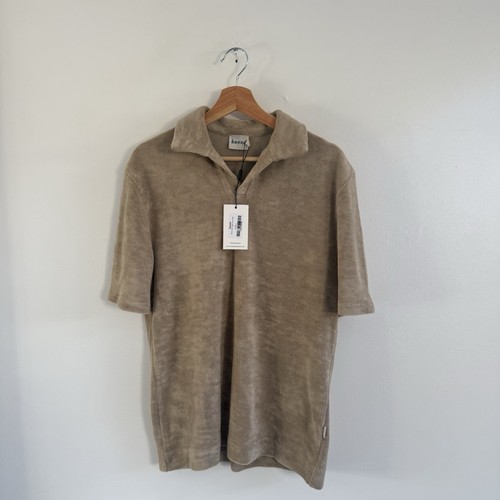 Bound terry towelling polo - terry,