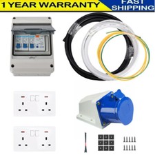 240V Mains Electric Hook Up Installation Kit Campervan Motorhome Conversion Kits