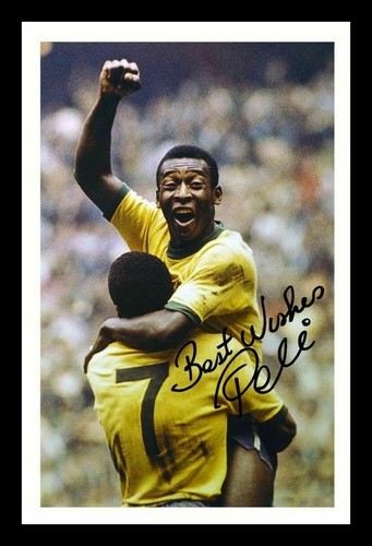Pele brazil autograph - pele,