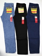 Rustler by Wrangler Men's Regular Fit Straight Jeans FREE INTERNATIONAL SHIPPING