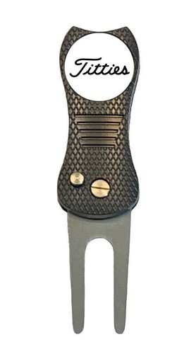 Titties novelty golf ball - golf,