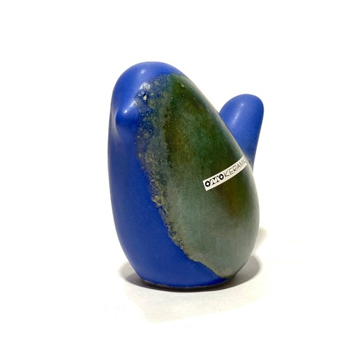 Otto keramik bird blue sea - bird,,