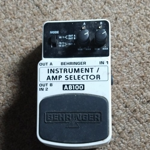 Behringer ab100 analogue b - behringer,