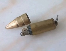 Vintage Brass Trench Bullet