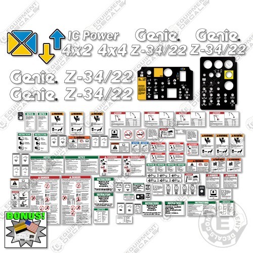 Fits genie z34 - ic, kit