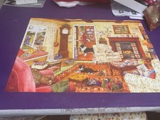 HOUSE OF PUZZLES/ HOP BIG 500 XL LARGE PIECE JIGSAW - IN TIME FOR TEA - COMPLETE
