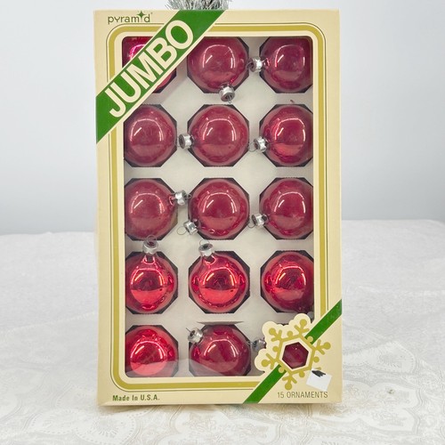 Pyramid jumbo red glass - pyramid,
