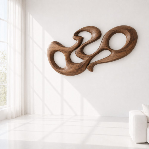 Abstract interlocking curve - abstract,