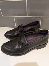 Red Or Dead Black Loafer Shoes
