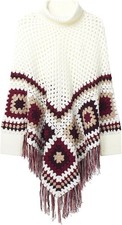 BNWT Joe Browns Crochet Poncho Cape One Size