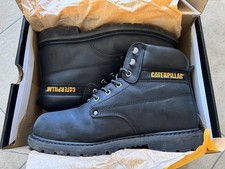 Caterpillar Powerplant Men’s Safety Boots Steel Toe Size 9 Black