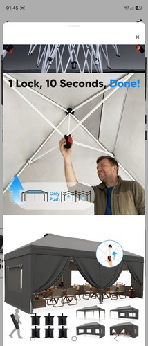 Quictent pop gazebo - pop, with