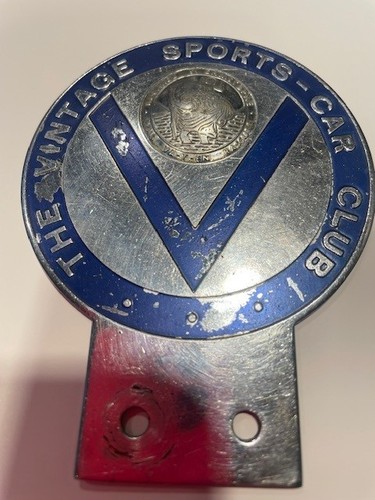 Vintage car badge - vintage,