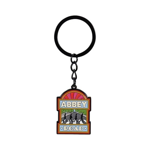 Beatles keyring metal the - -,