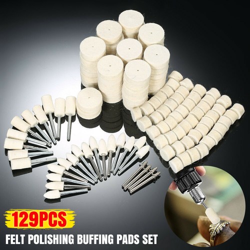 129pcs polishing buffing pads - polishing,