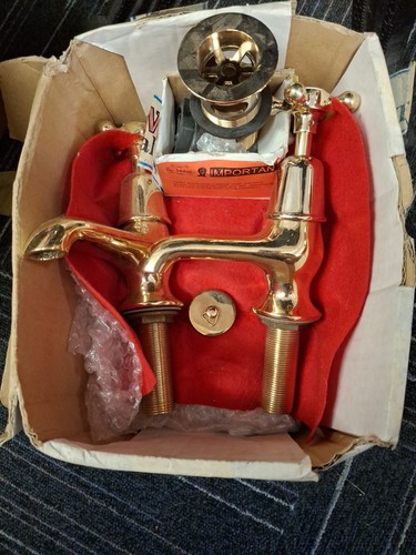 Gold plated taps - plated,