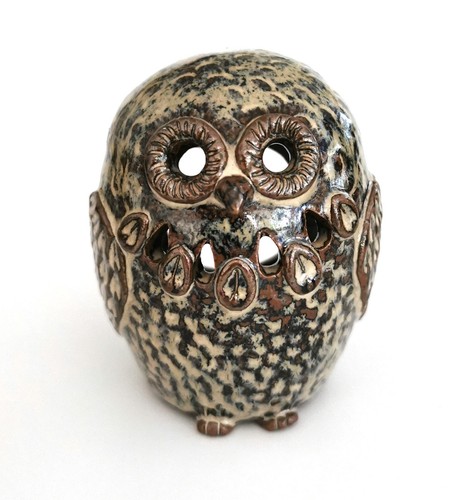 Studio pottery owl - studio, t