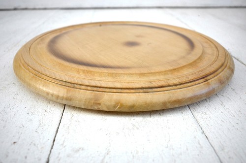 Round vintage wooden - round,