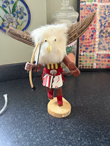 Native american kachina owl - native,