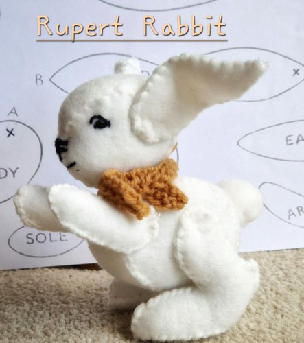 Cute vintage s rabbit - vintage, 40's