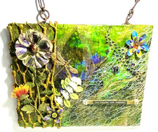 Unique Mixed Media Hanging Art