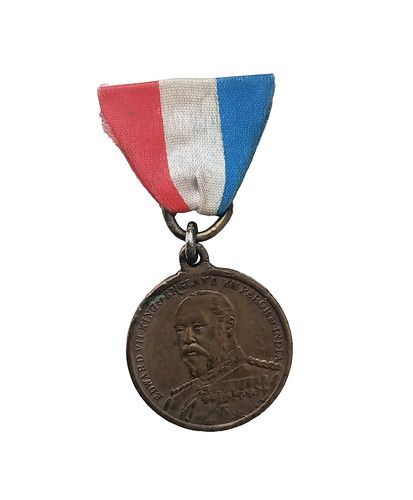 Antique 1902 crown coronation - antique,