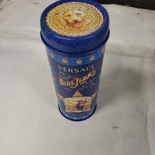 EMPTY TIN Versace Blue Jeans